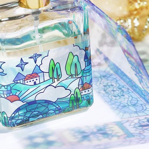 BGM Clear PET Tape Stained Glass - Castle Forest - Kizuna Stationery